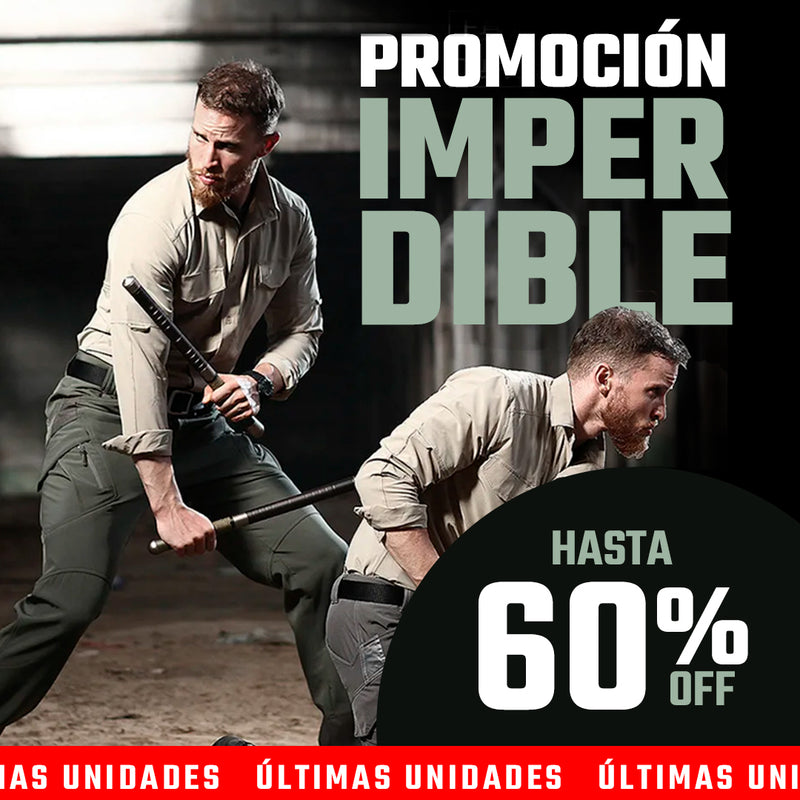 Pantalón Táctico Impermeable - Compra 1 y Llévate 2