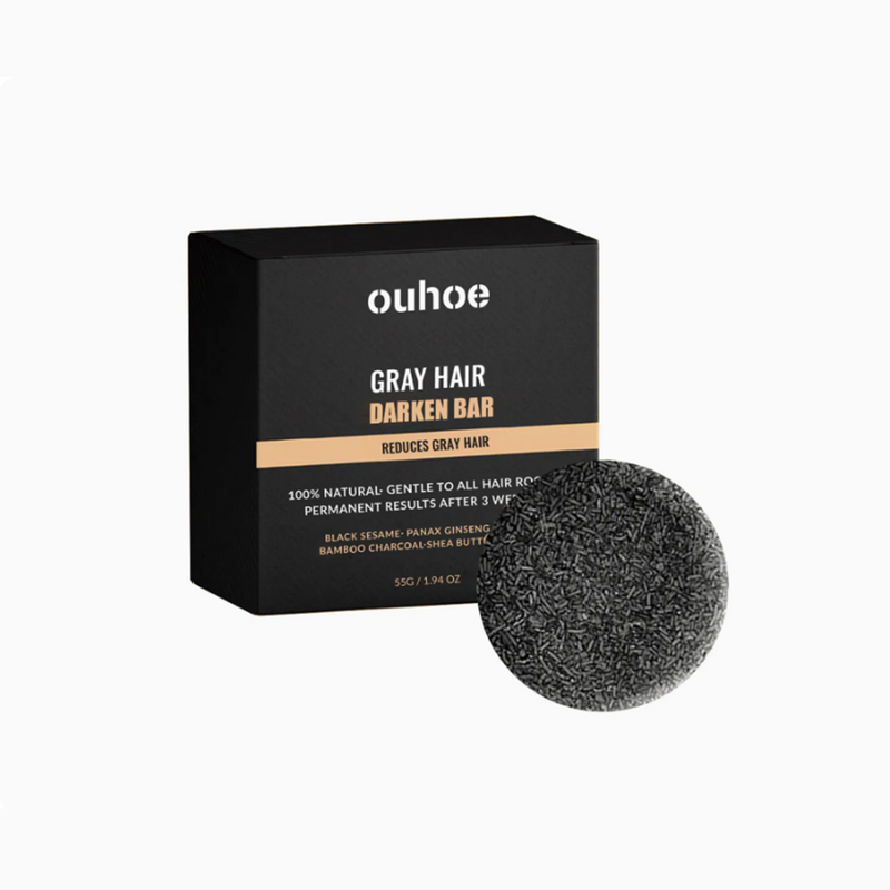 Transforma tu Cabello Hoy - Barra de Champú para Escurecimiento Natural