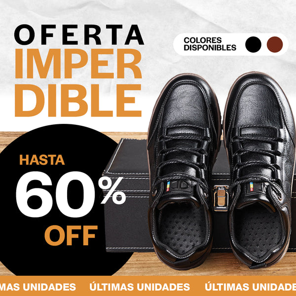 Zapato de Cuero Ortopédicos - AX FASHION