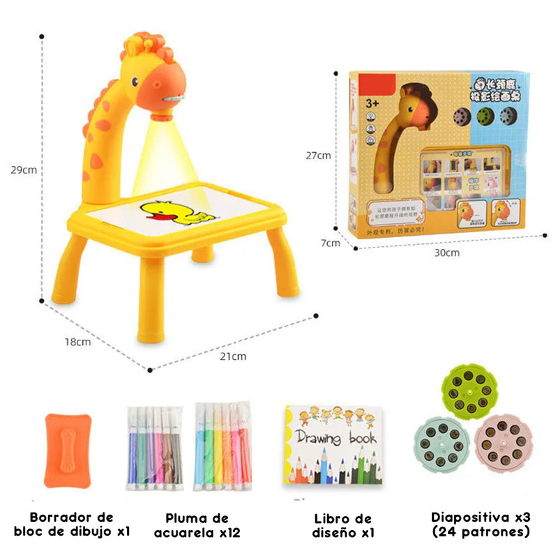 Mesa Proyector de LED para Niños