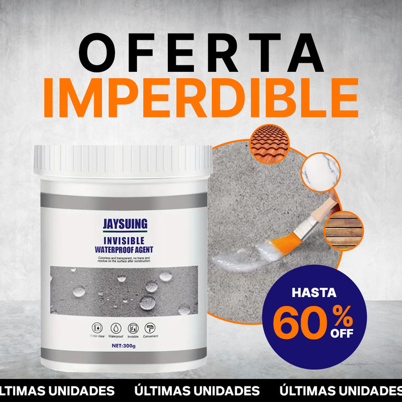 Adhesivo Impermeable Invisible - Lá Solución Instantánea para Sellar y Reparar de Forma Eficaz