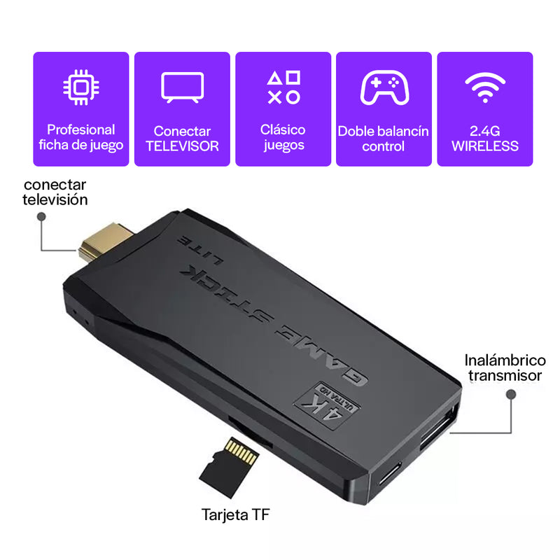 Consola Retro 4K | +20.000 Juegos Clásicos 🎮