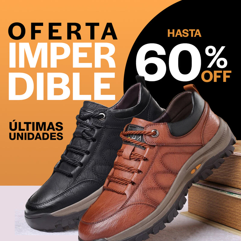 Zapato de Cuero Ortopédicos - AX FASHION