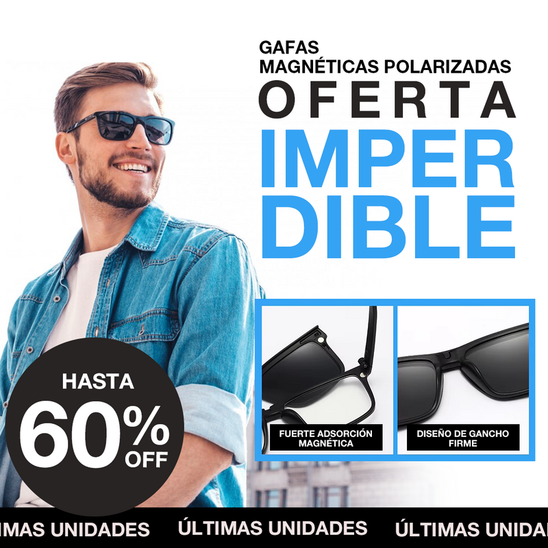 Gafas Magnéticas Polarizadas