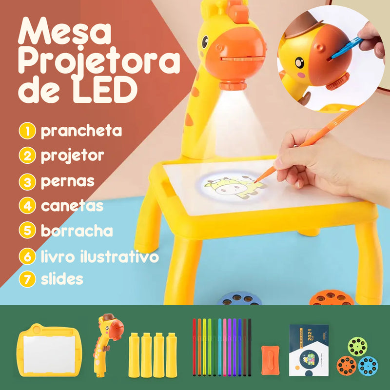 Mesa Proyector de LED para Niños