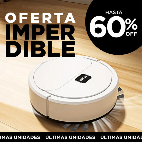 Robot de Limpieza Inteligente 3 en 1