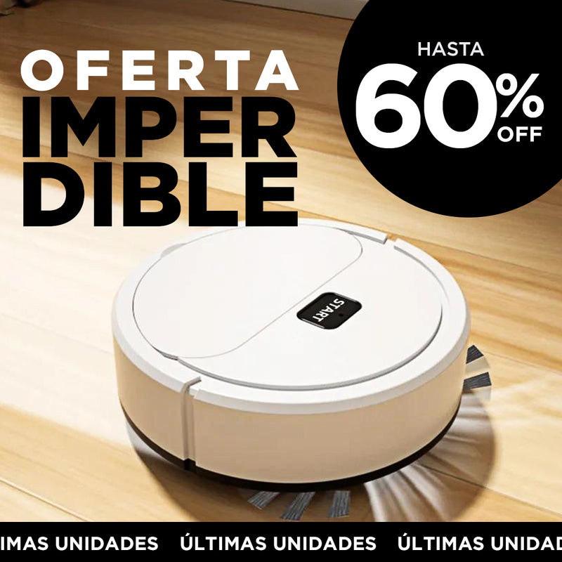 Robot de Limpieza Inteligente 3 en 1