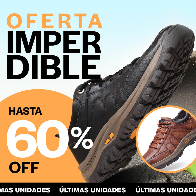 Zapato de Cuero Ortopédicos - AX FASHION