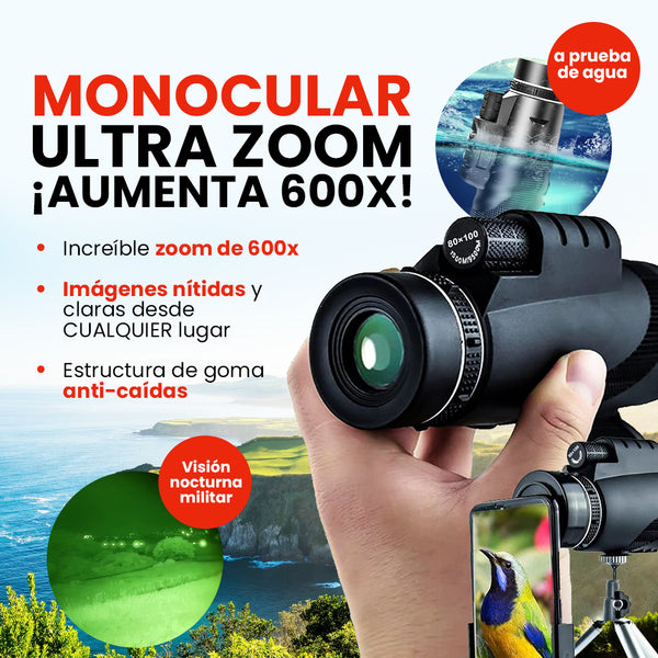 Monocular Ultra Zoom 600x