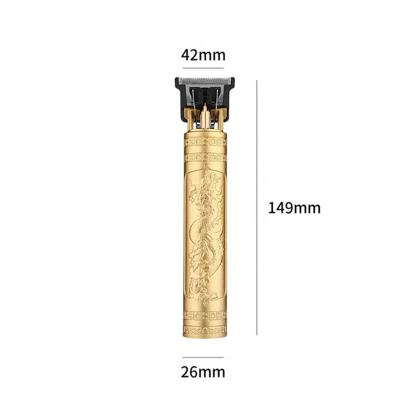 Cortapelos Eléctrico Inalámbrico Profesional – Recortadora de Barba y Cabello T9 con Cuchilla de Precisión