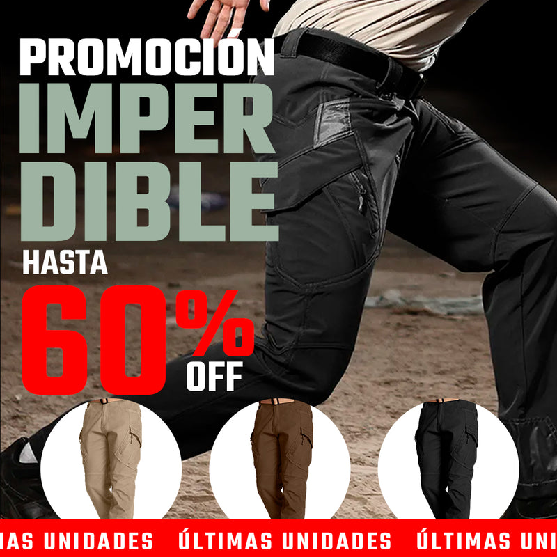 Pantalón Táctico Impermeable - Compra 1 y Llévate 2