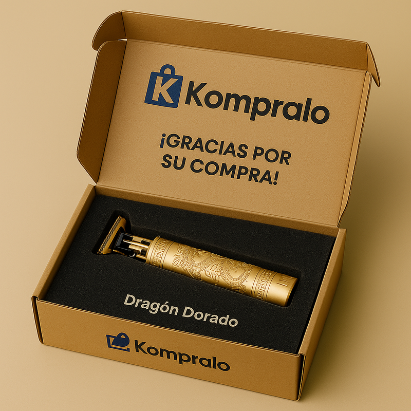 Cortapelos Eléctrico Inalámbrico Profesional – Recortadora de Barba y Cabello T9 con Cuchilla de Precisión