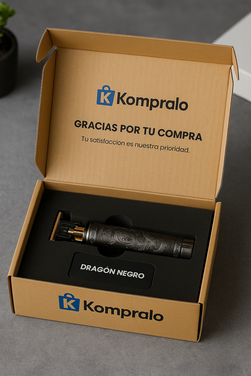 Cortapelos Eléctrico Inalámbrico Profesional – Recortadora de Barba y Cabello T9 con Cuchilla de Precisión