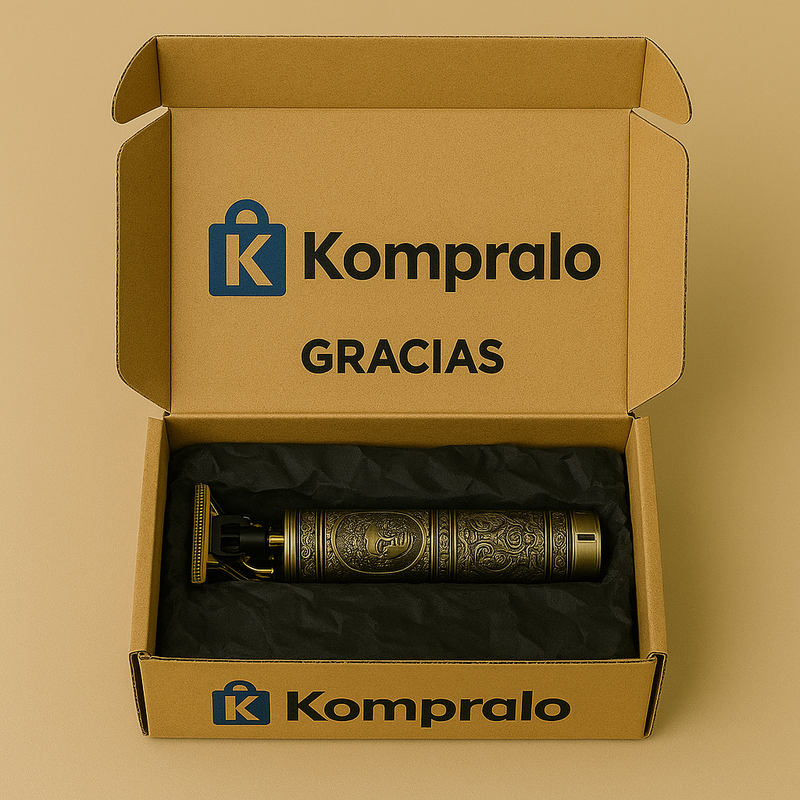 Cortapelos Eléctrico Inalámbrico Profesional – Recortadora de Barba y Cabello T9 con Cuchilla de Precisión